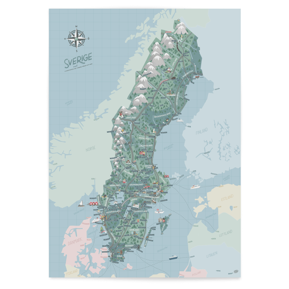 Sverigekartan – Joanna Schmidt